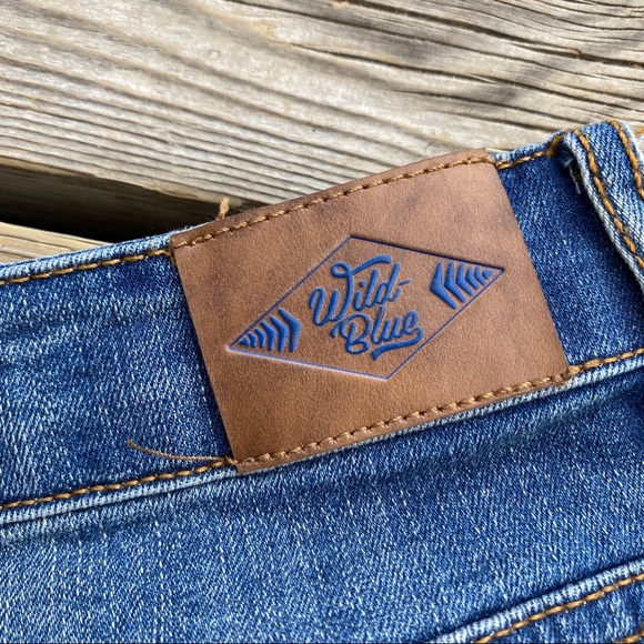 3/$25 || Wild Blue Denim Skirt - Picture 5 of 5